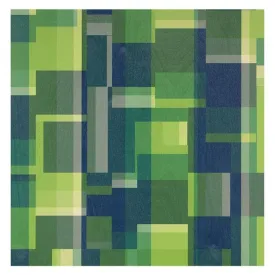 0389 (A D) Madras Blue Green