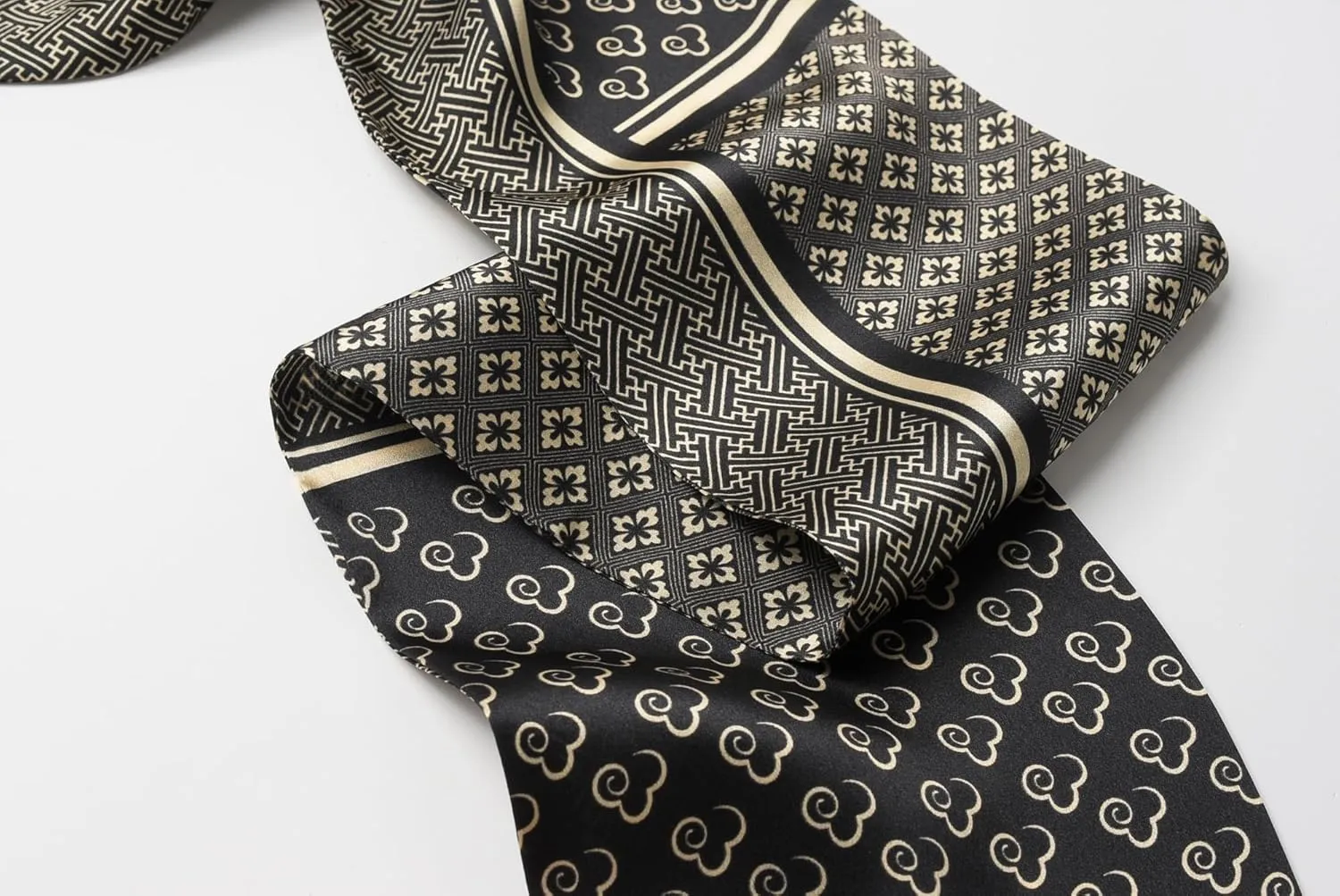 100% Mulberry Silk Scarf - Unisex Skin-Friendly Accessory for All Seasons (59"x7") With Gift Packed