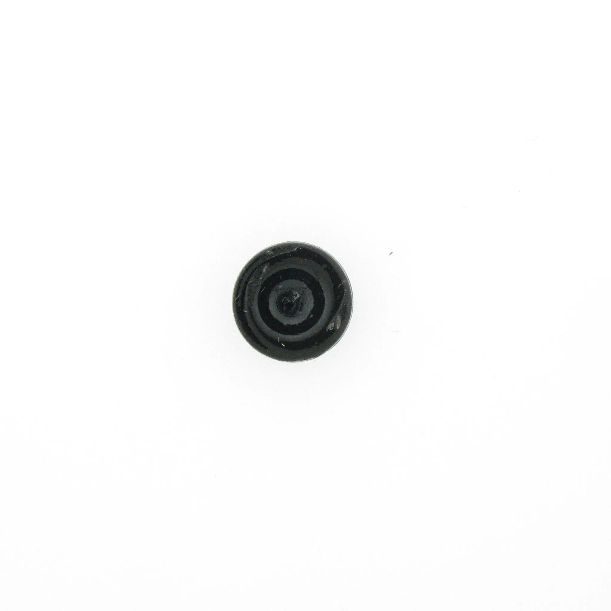 10MM Pink Flower On Black Cab (12 pieces)