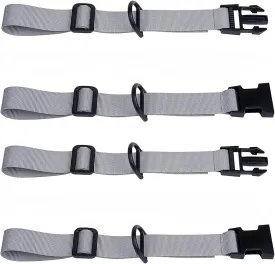 2 Pack Backpack Chest Straps Heavy Duty Adjustable Backpack Sternum Strap Easy to Install Prevents Slipping Size Fits All