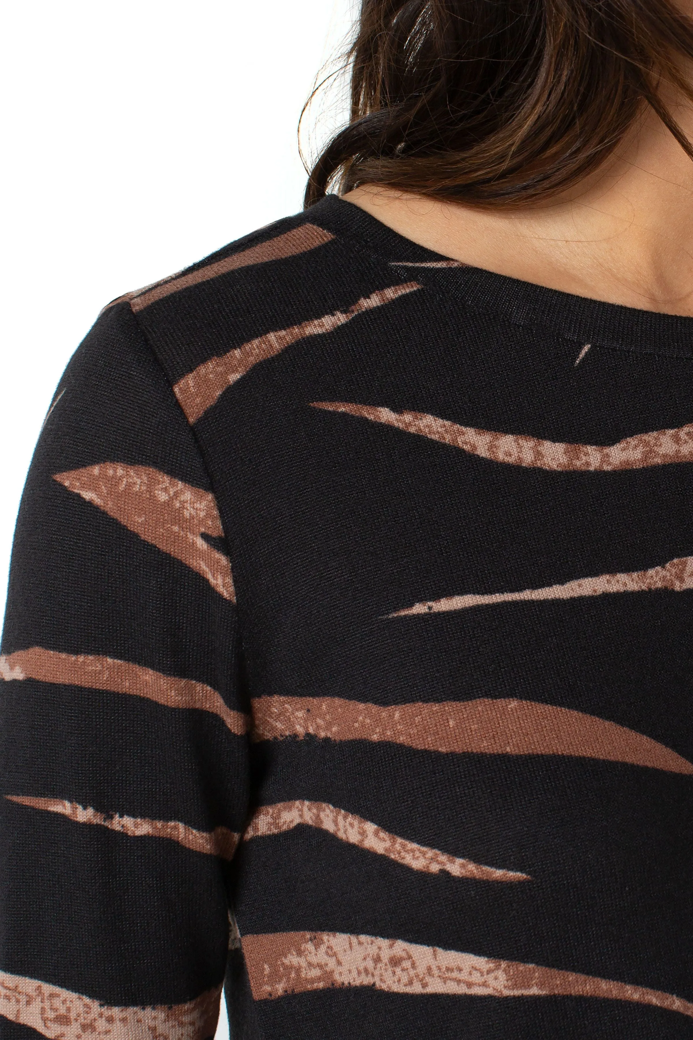 3/4 Sleeve Knit Tee