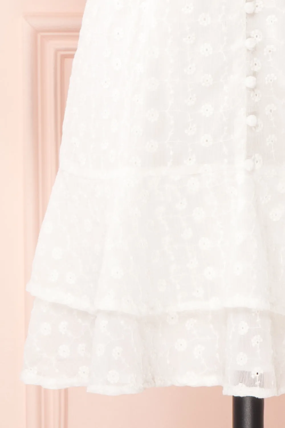 Adelaide | Embroidered Short Dress