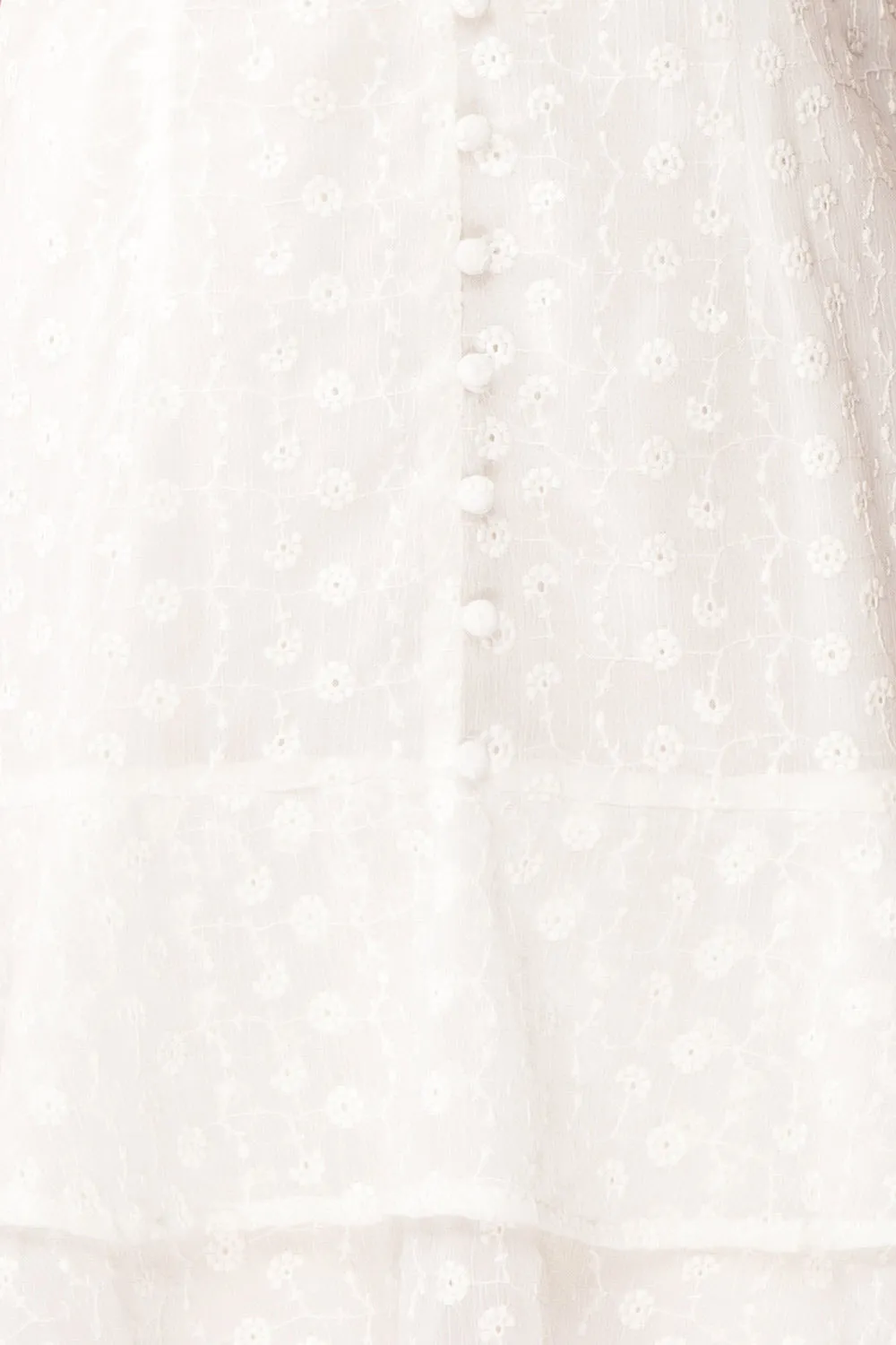 Adelaide | Embroidered Short Dress