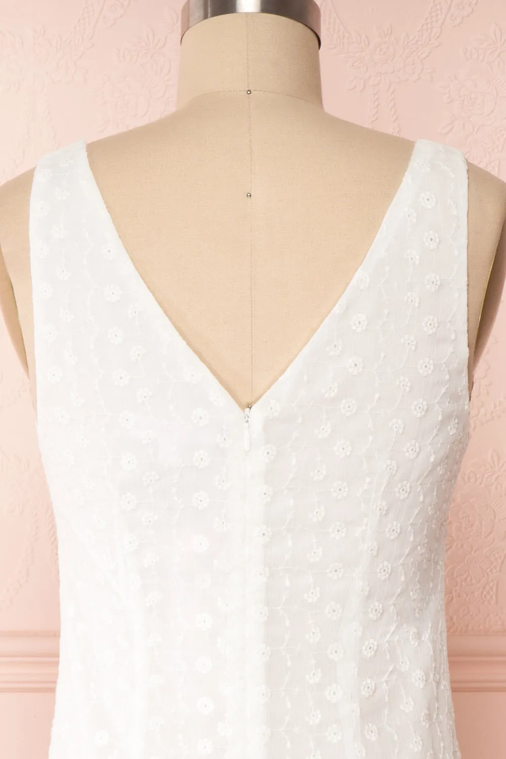 Adelaide | Embroidered Short Dress