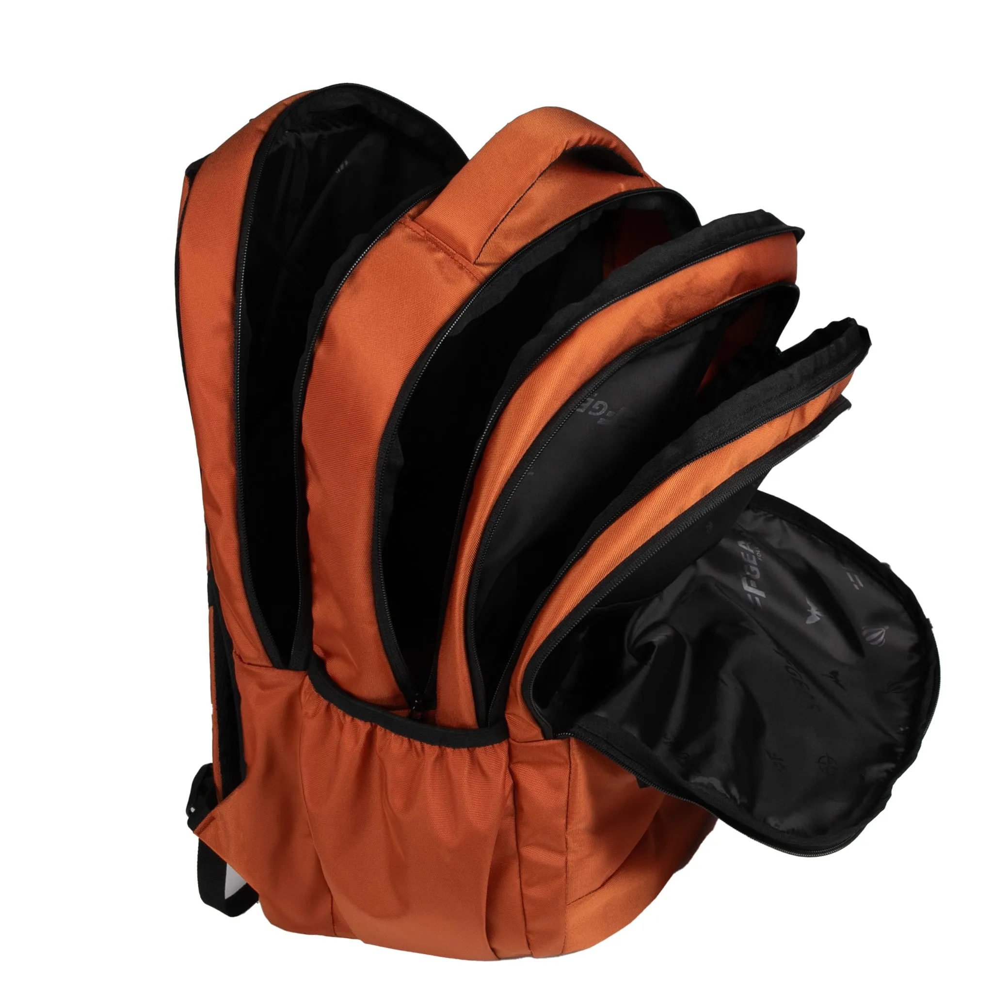 Airmate 29L Brick Orange Backpack with raincover