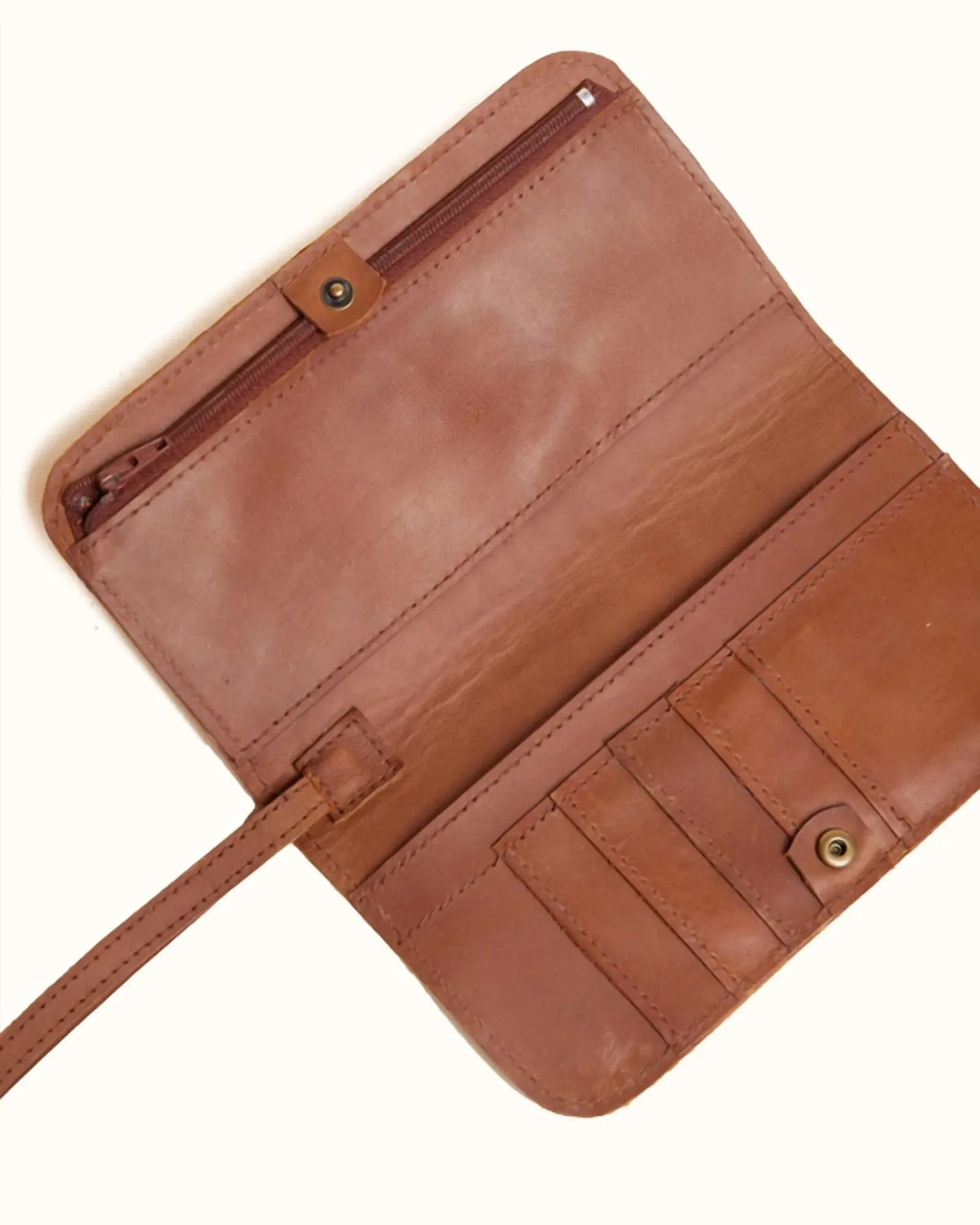 Alem Snap Wallet in Whiskey | Whiskey