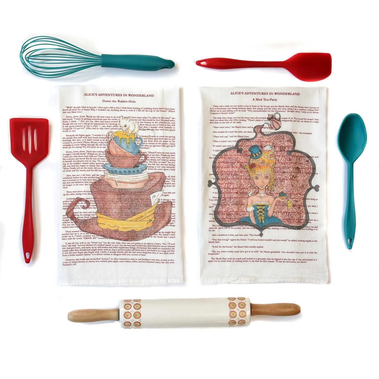 Alice in Wonderland Tea Towel (Part 1)