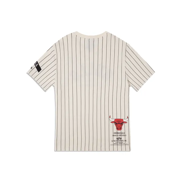Alpha Industries X Chicago Bulls Striped T-Shirt