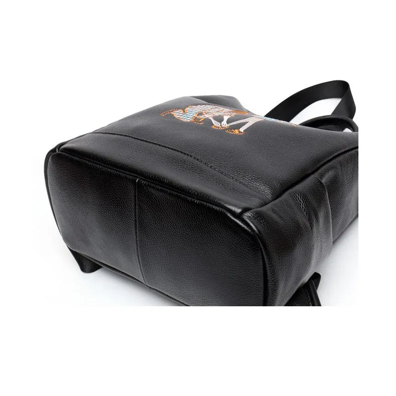 Amethyst M0410 Luxury Leather Single-shoulder bag / Backpack