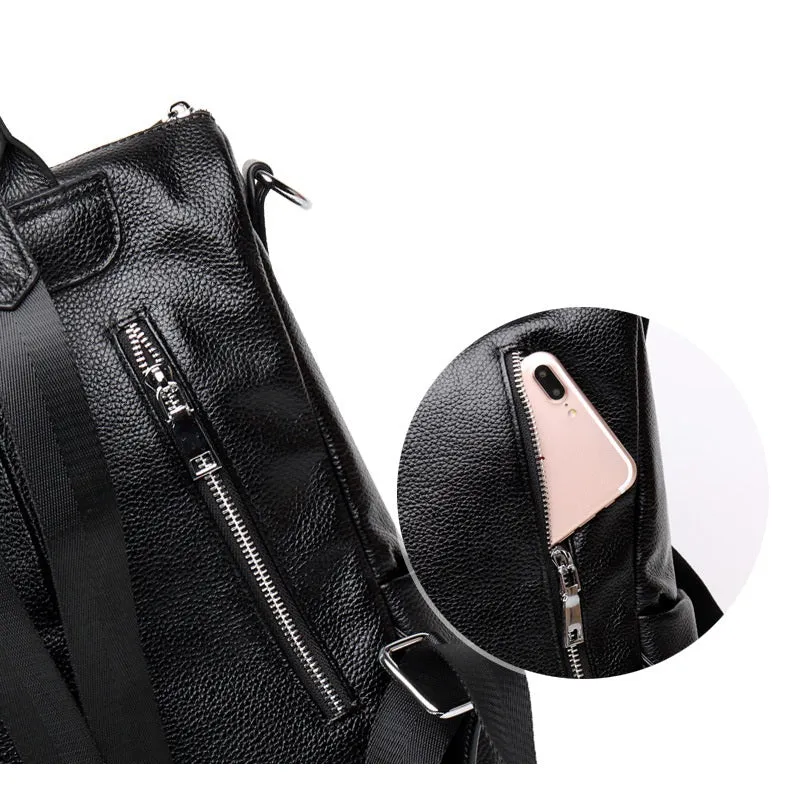 Amethyst M0410 Luxury Leather Single-shoulder bag / Backpack