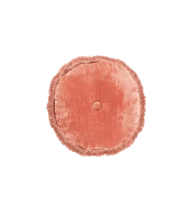 Anke Drechsel Orchid Fringe Velvet Cushion