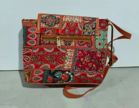 Artistic Tribal Print Shoulder Handbag with Versatile Crossbody Strap for women /girls