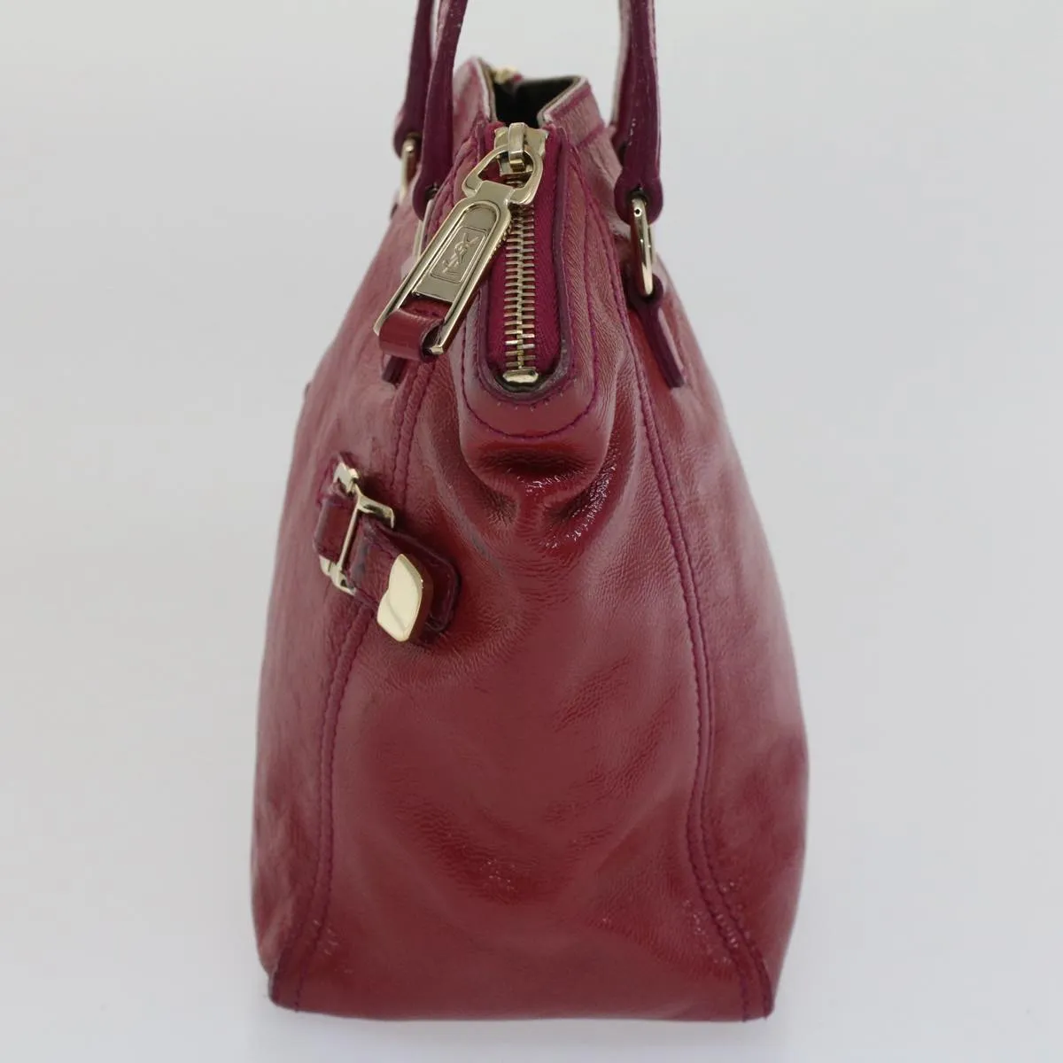 BALLYBALLY  Gucci Shoulder Bag Leather 3Set Black Red Auth 50754