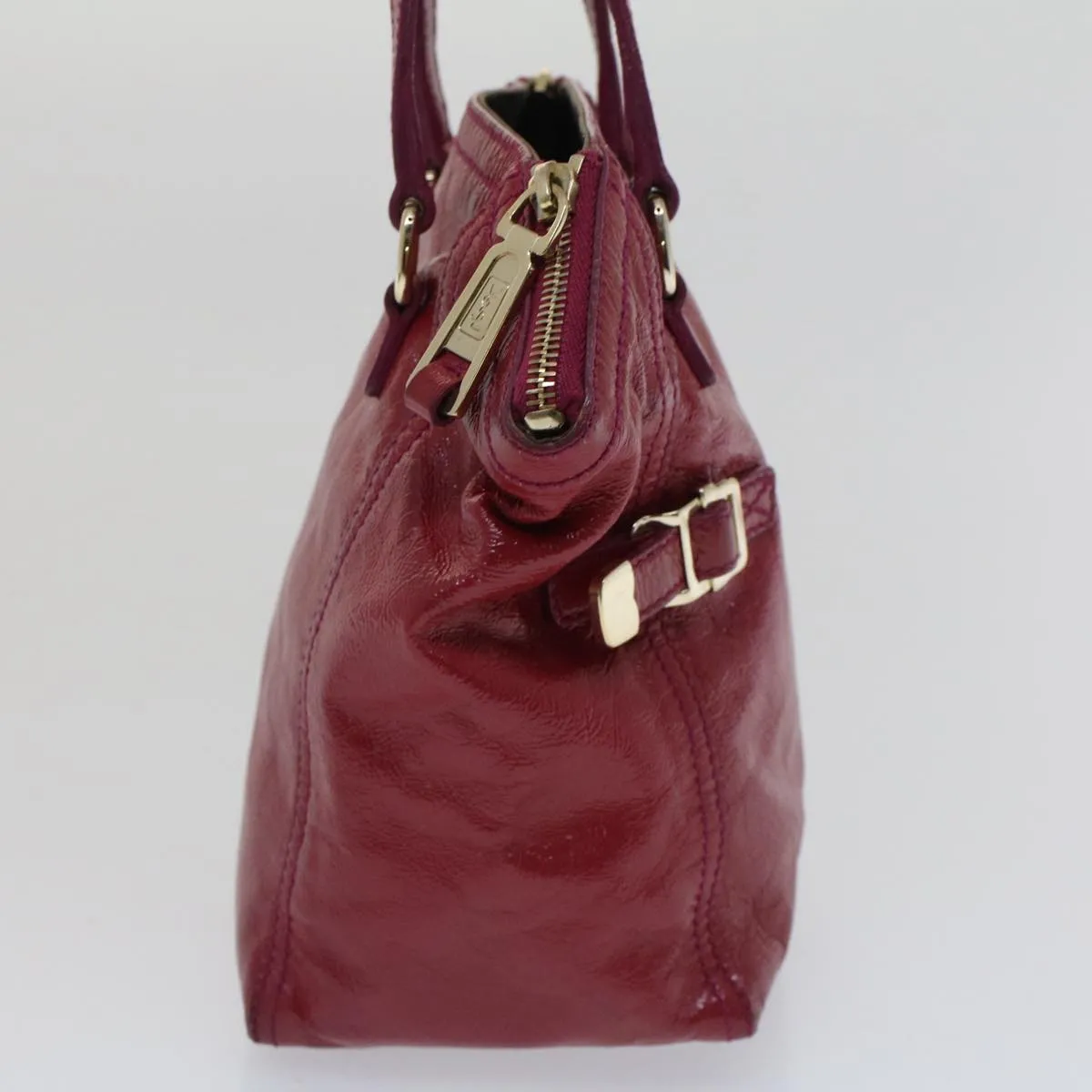 BALLYBALLY  Gucci Shoulder Bag Leather 3Set Black Red Auth 50754