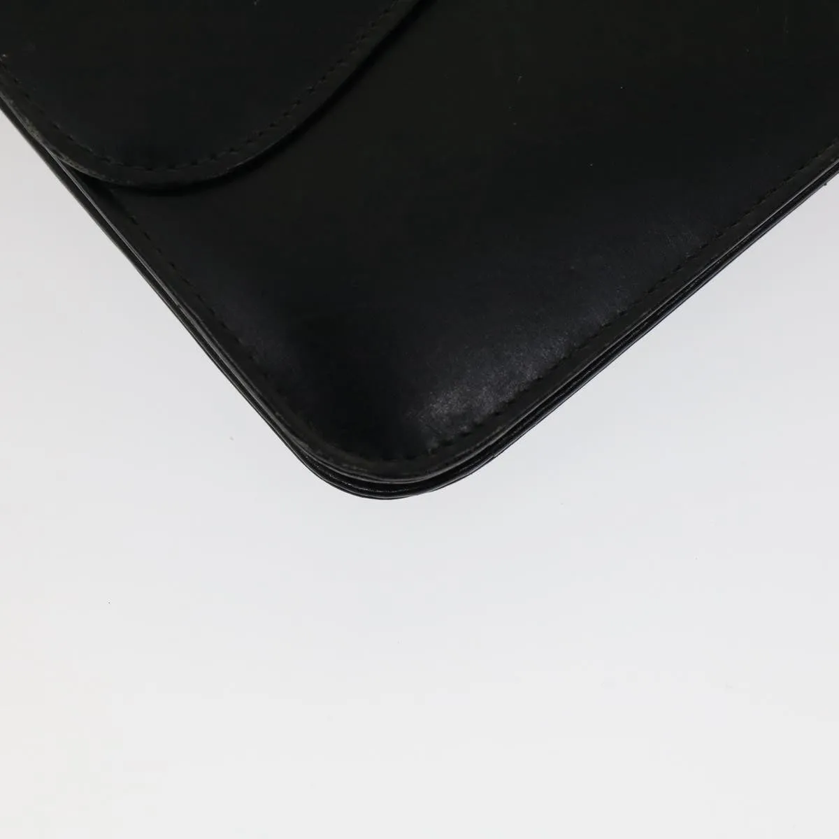 BALLYBALLY  Gucci Shoulder Bag Leather 3Set Black Red Auth 50754