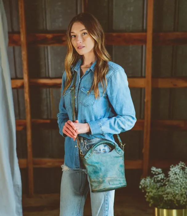 Bed Stu "Delilah" Dark Teal Lux Handbag