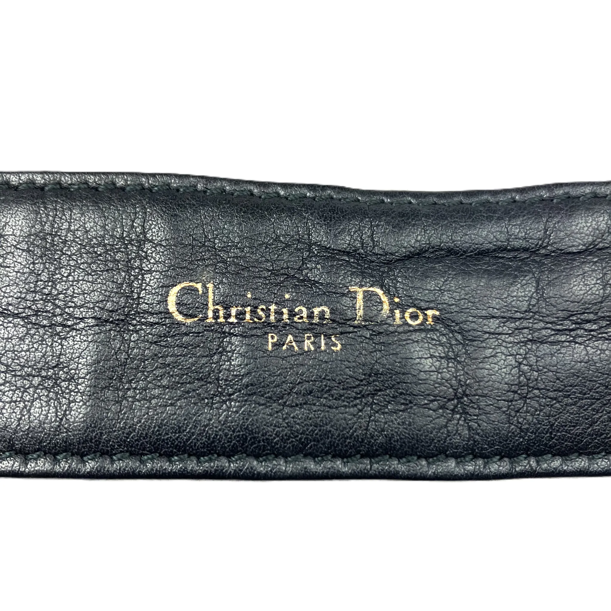 Belt Luxury Designer By Dior, Size: Small