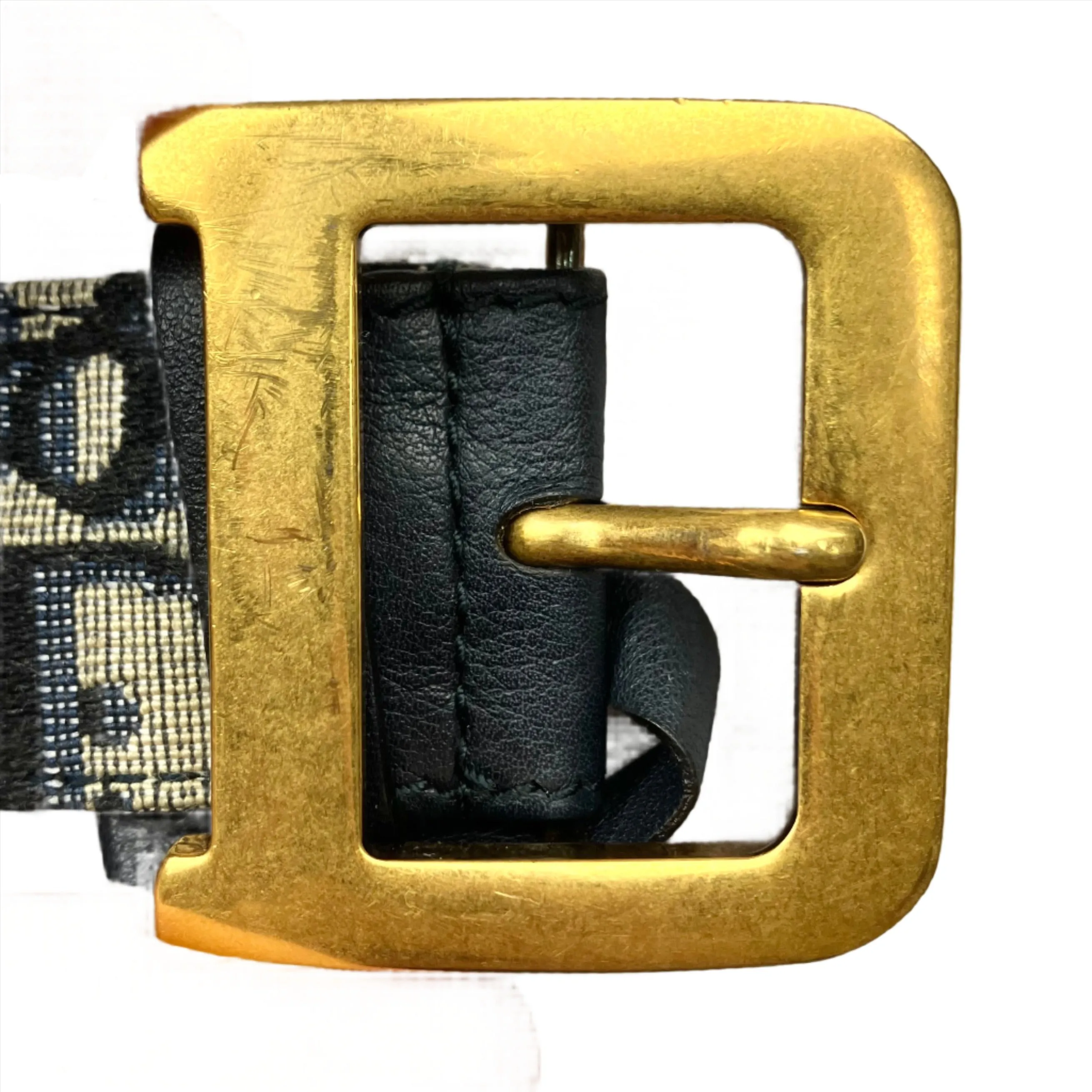 Belt Luxury Designer By Dior, Size: Small