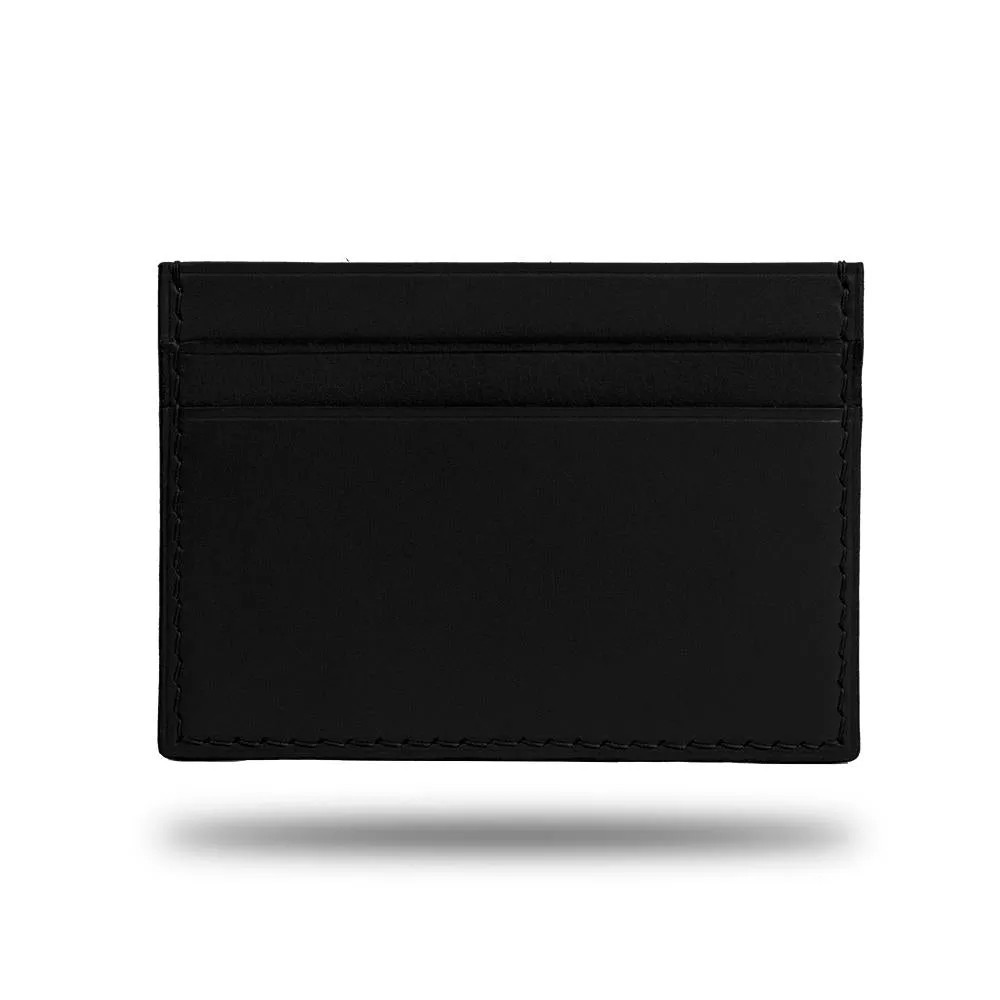Black Leather Slim Cardholder