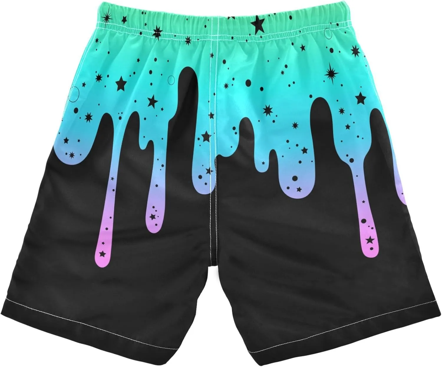 Boy Swim Trunks Quick Dry Swimsuit Bathing Suits Beach Board Shorts with Mesh Lining 8-16Years