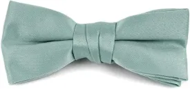 Boy's Poly Satin Banded Clip On Bow Ties