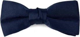 Boy's Poly Satin Banded Clip On Bow Ties