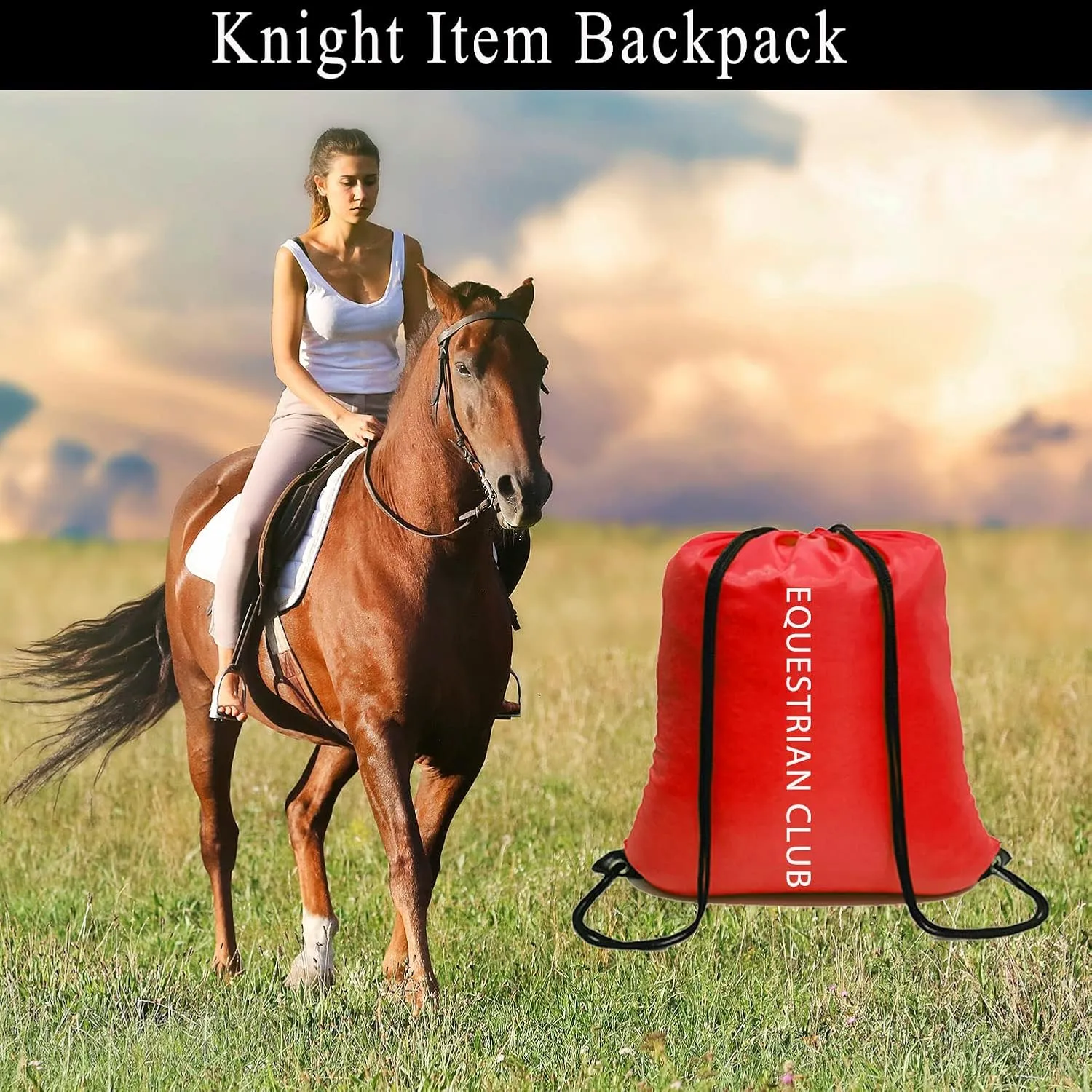 CAIHONG Drawstring Backpack Bulk Red 100 Pcs - String Backpack Drawstring Bags Cinch Bag Sackpack for Women Gym