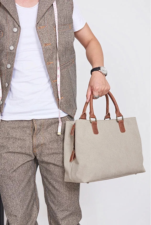 Canvas Tote Bag, Crossbody Bag, Vintage Style Handbags, Diaper Bag NX087