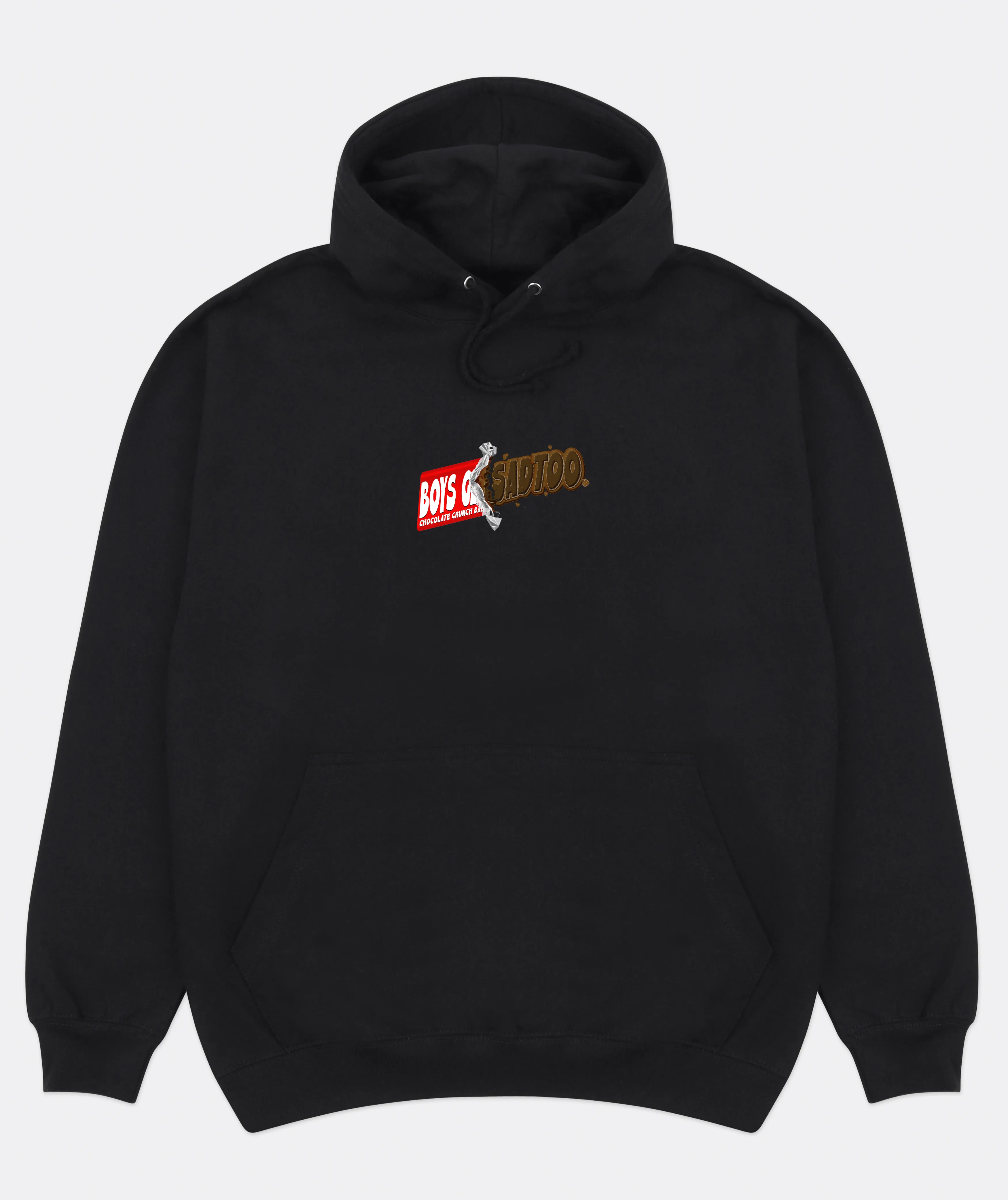 CHOCOLATE BAR HOODY BLACK