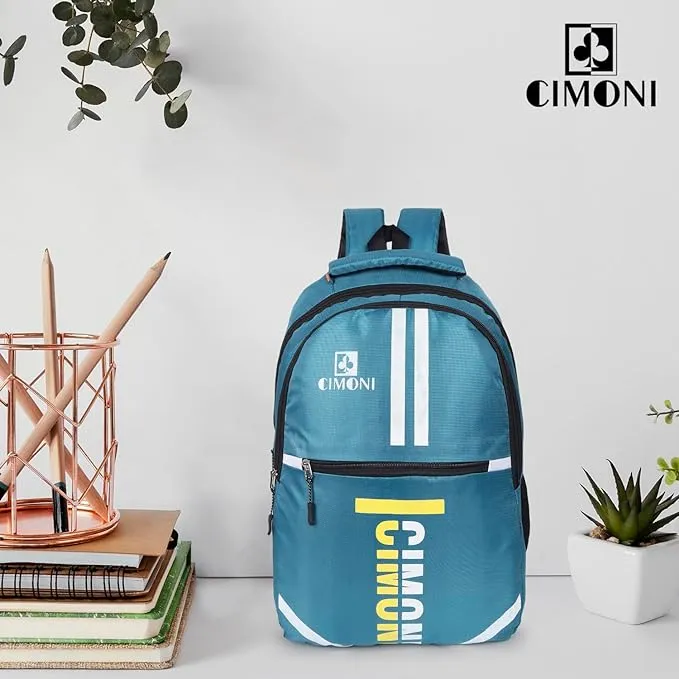 CIMONI® Casual Backpack with Utility Pocket Water Resistant Laptop Storage Bag for School, Collage Office, Travelling, Outdoor