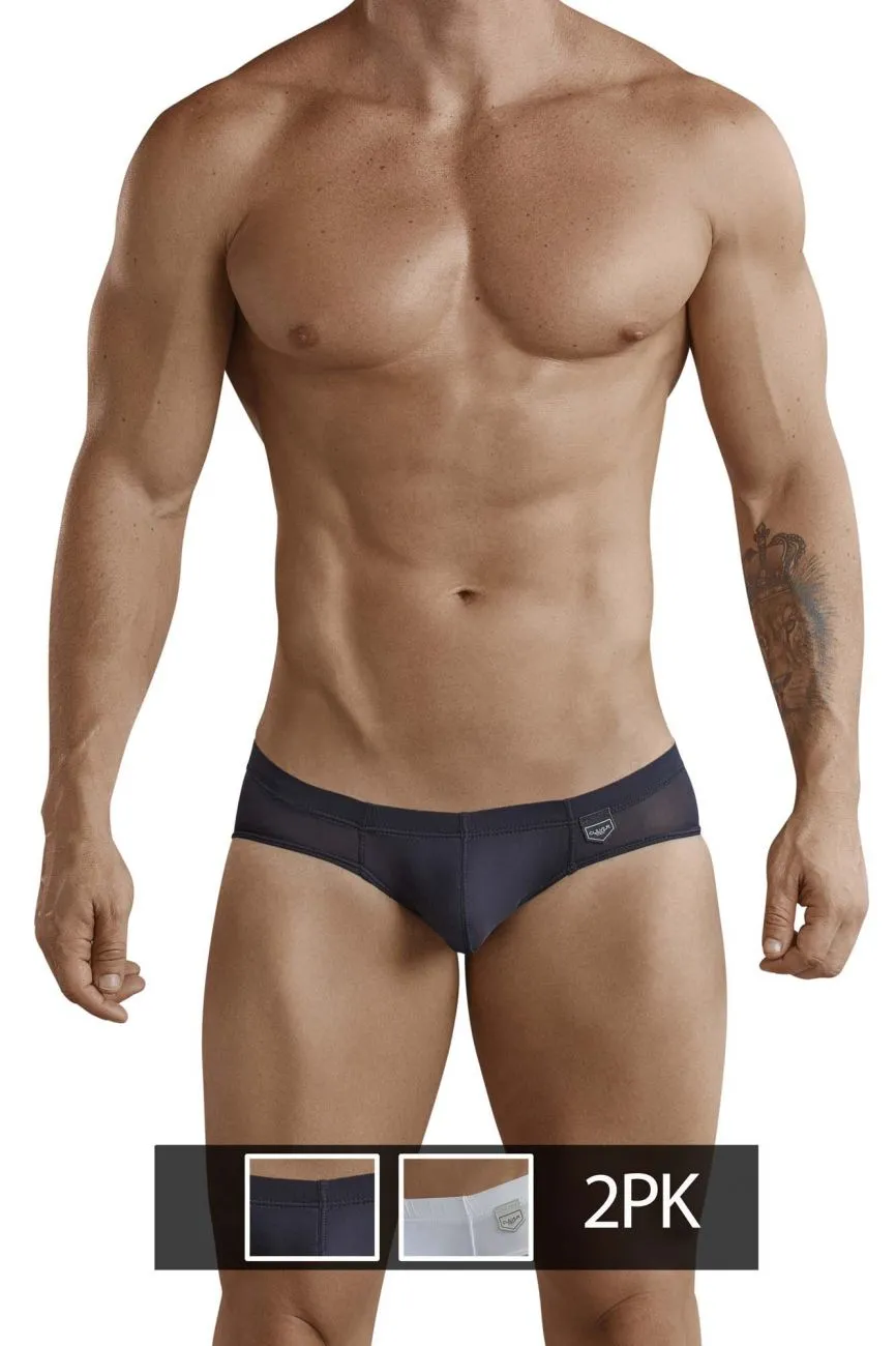 Clever 519940 2PK Australian Briefs Color Black-White