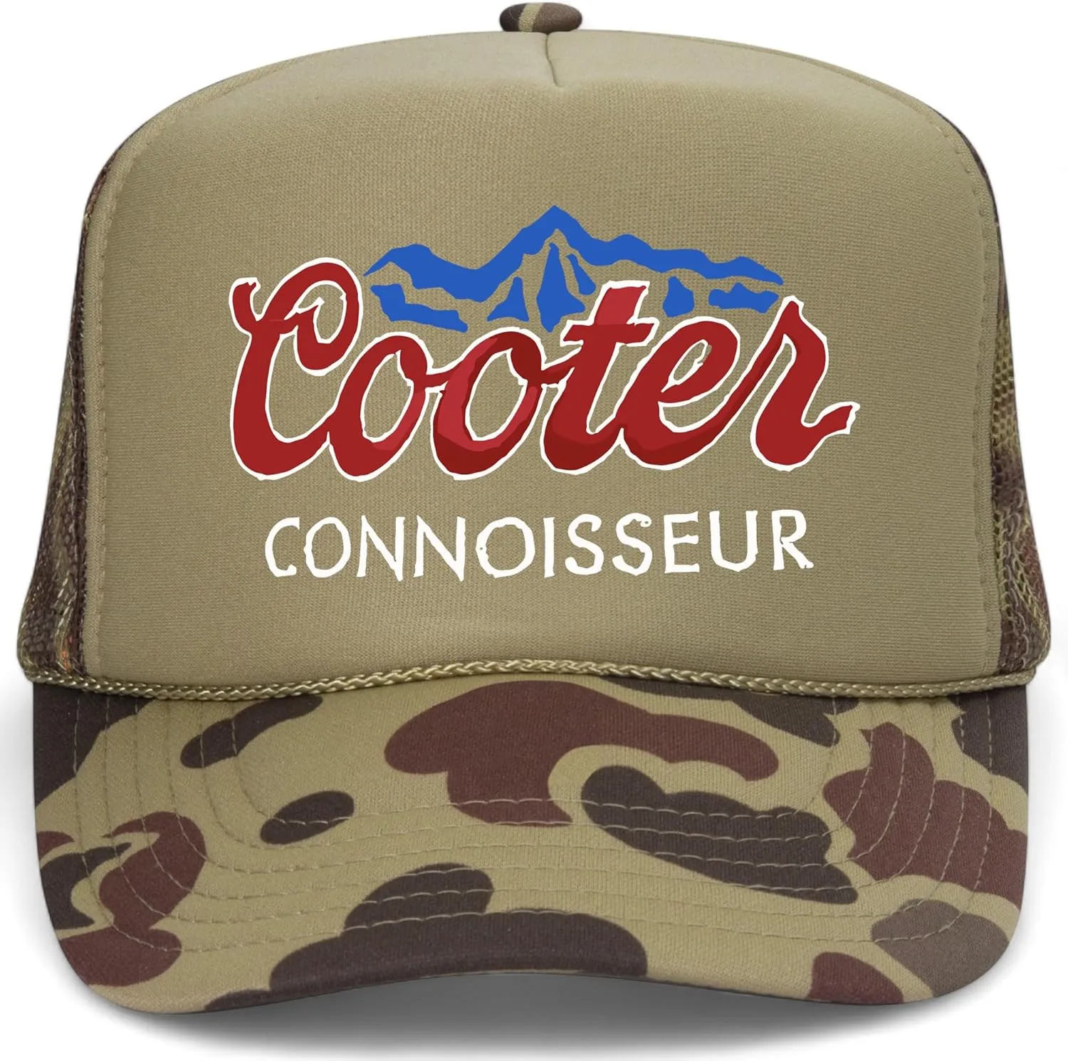 Connoisseur Trucker Hat | Funny Meme Party Trendy Cowboy Beer | Premium Snapback Hat for Men & Women