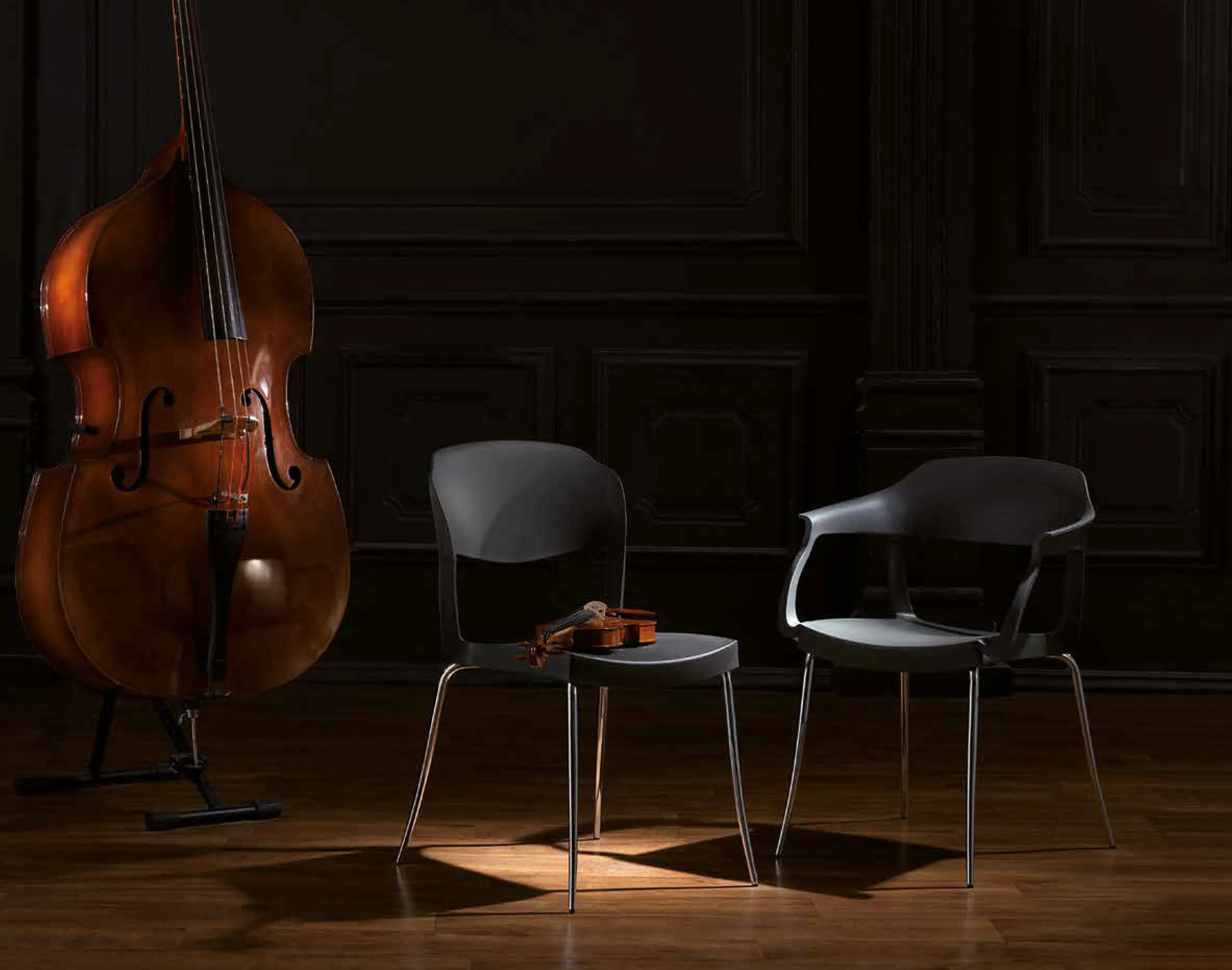 Evo Strass Stackable Chair by Green