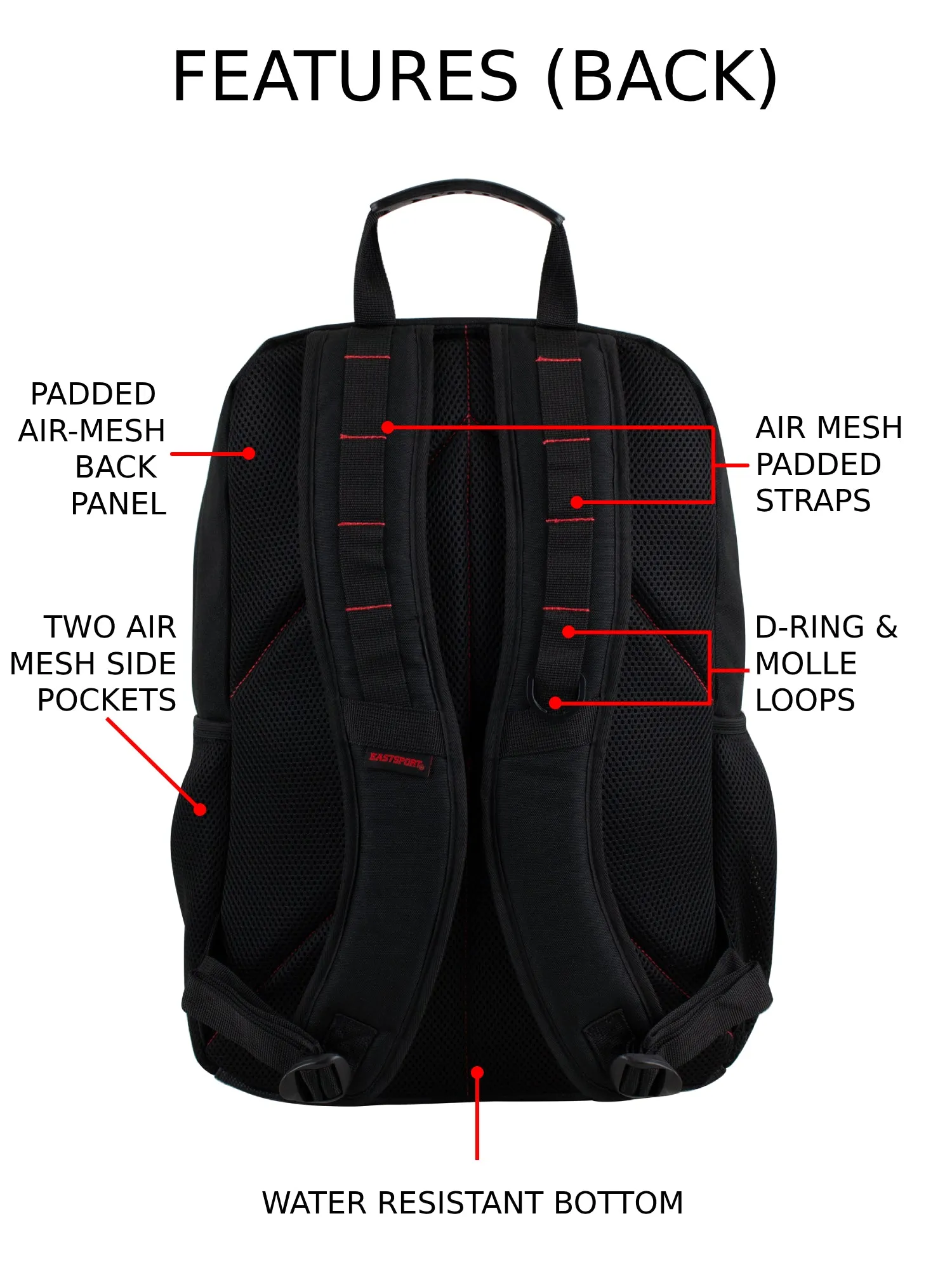 Exclusive Brimstone "Infinite Red" Tactical Backpack