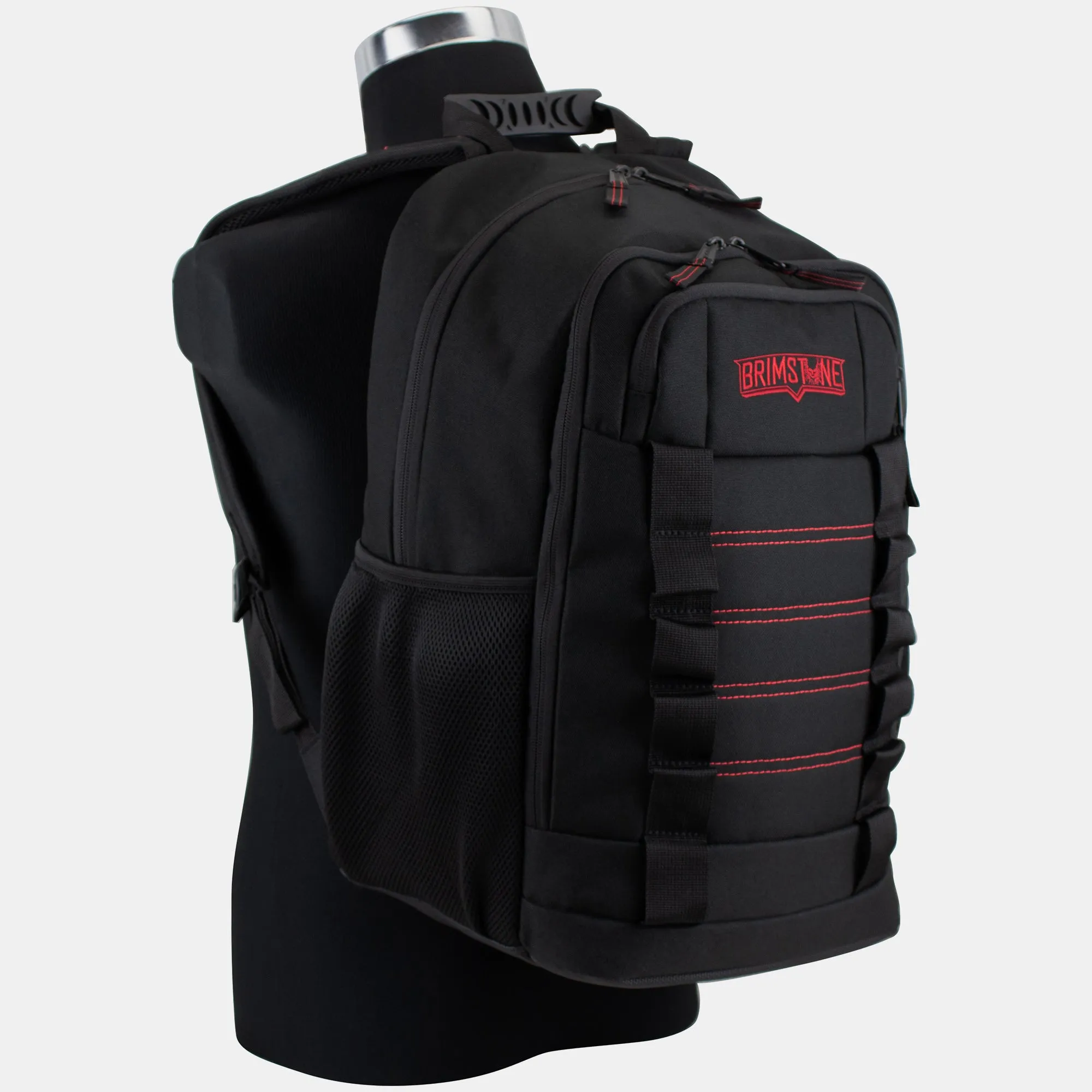 Exclusive Brimstone "Infinite Red" Tactical Backpack
