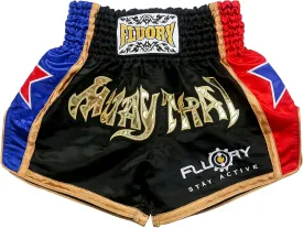 FLUORY Muay Thai Fight Shorts,MMA Shorts Clothing Training Cage Fighting Grappling Martial Arts Kickboxing Shorts Clothing