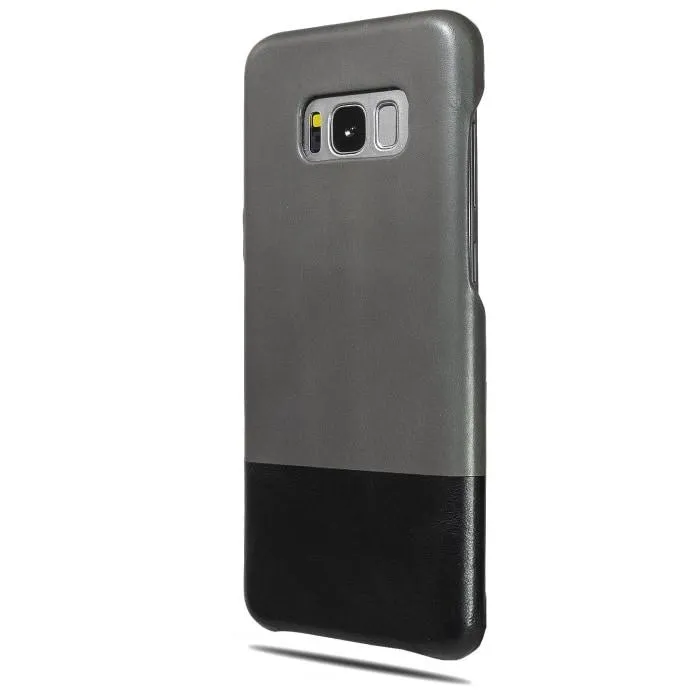 Fossil Gray & Crow Black Samsung Galaxy S8  Plus Leather Case