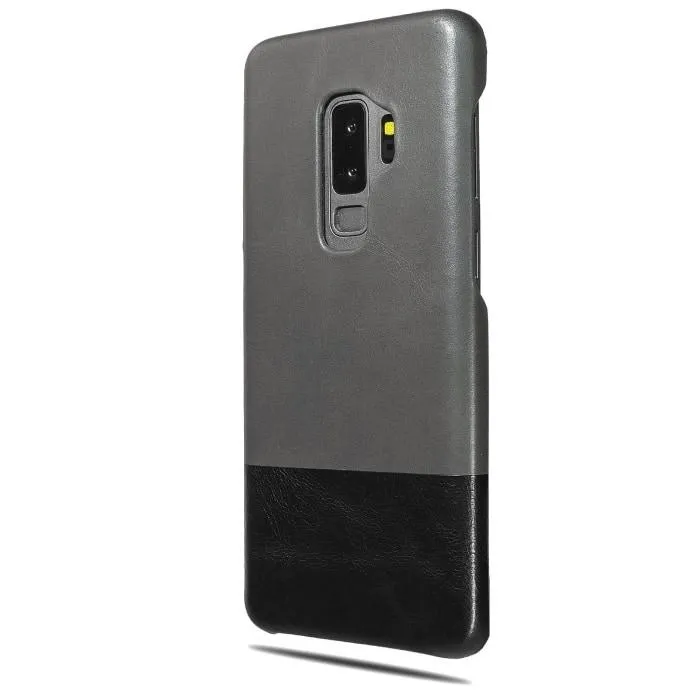 Fossil Gray & Crow Black Samsung Galaxy S9  Plus Leather Case