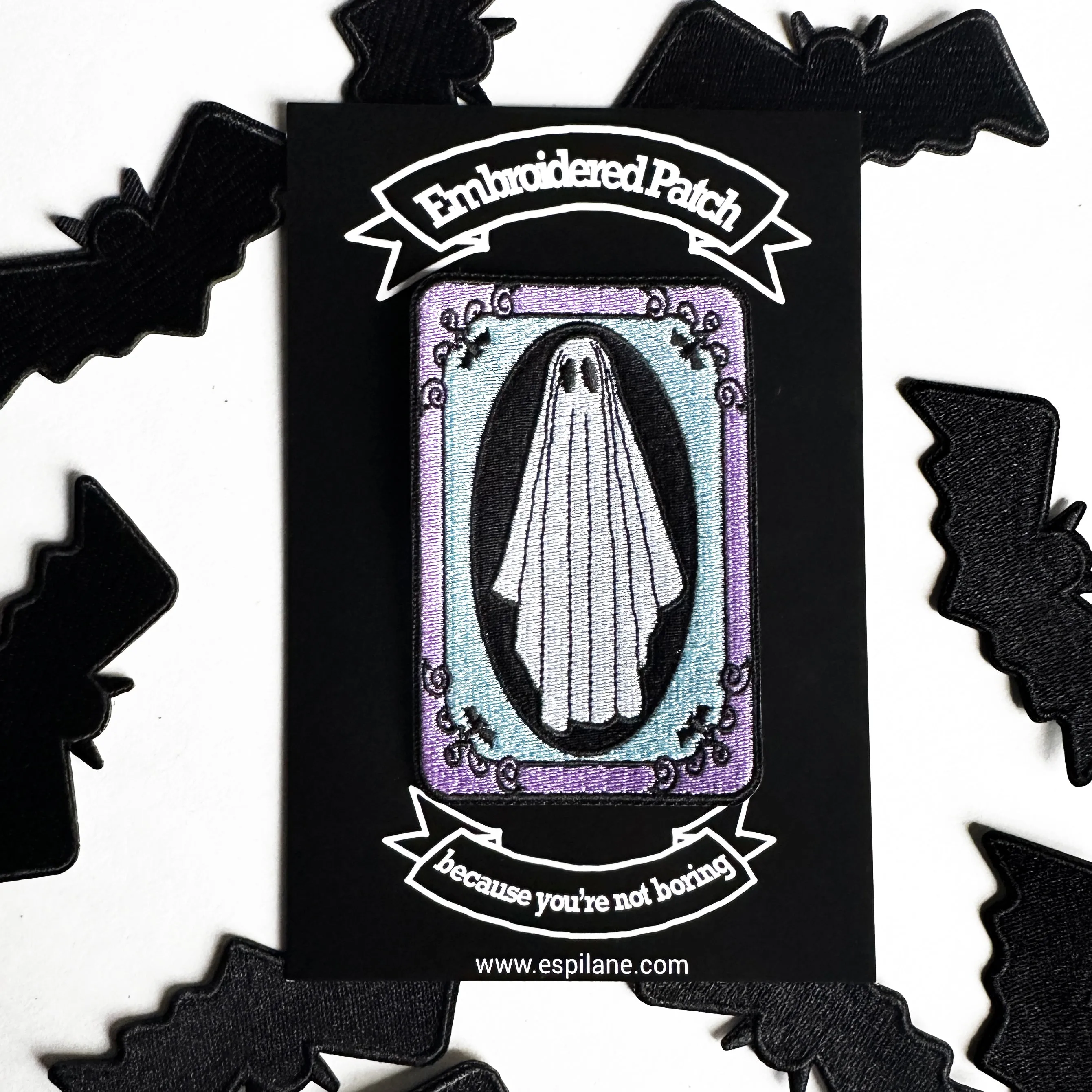 Ghost in Sheets Iron On Patch