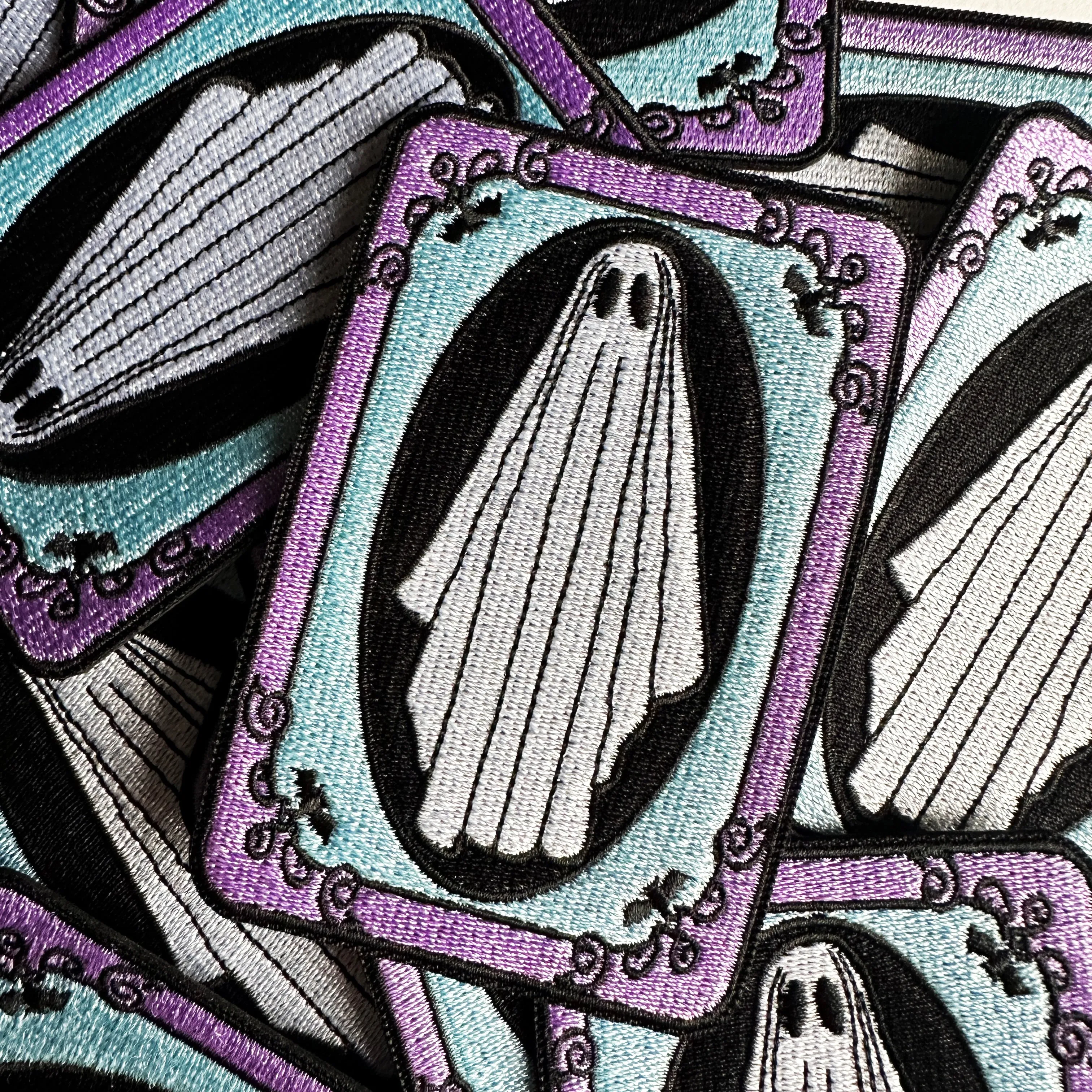 Ghost in Sheets Iron On Patch