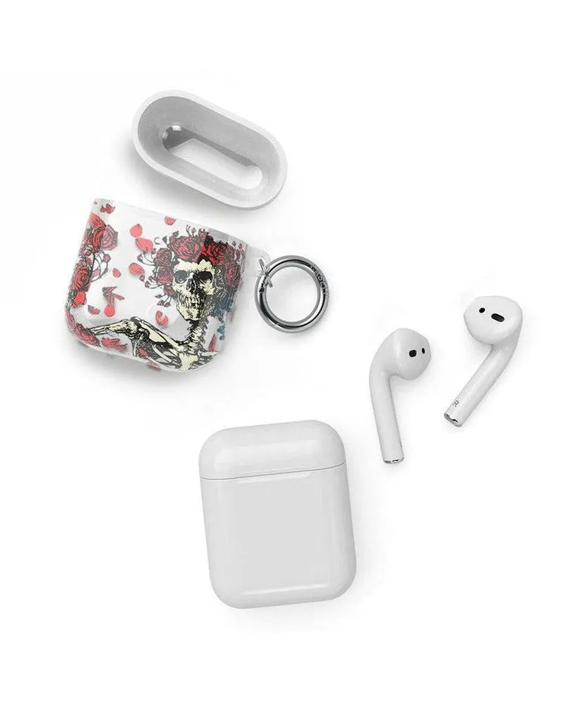 Grateful Dead | Forever Grateful | Grateful Dead Skeleton Floral AirPods Case