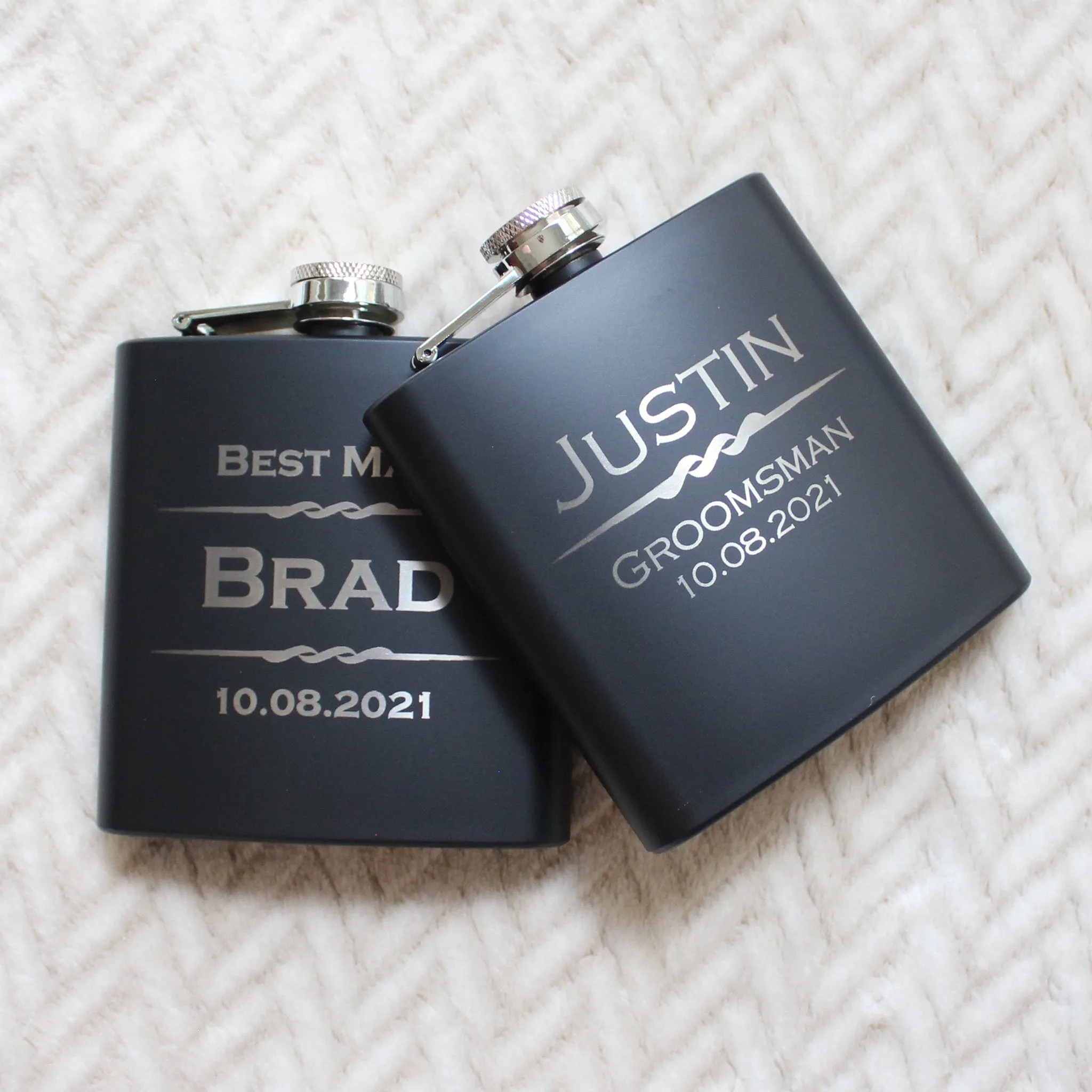 Groomsmen Flask
