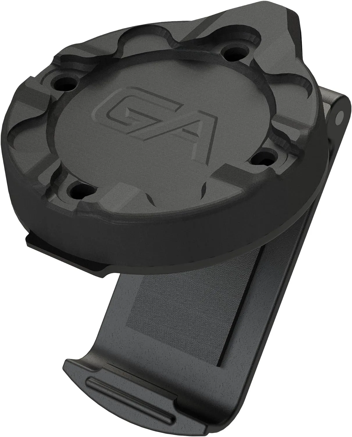 Guardian Angel Flashlight Snap Lock Mount Accessory  Magnetic Mount with Screw-in Feature  Clip Securely Snaps Close Around Straps  for Thinner Dog Straps, Backpacks, Molle, Thin Straps & More