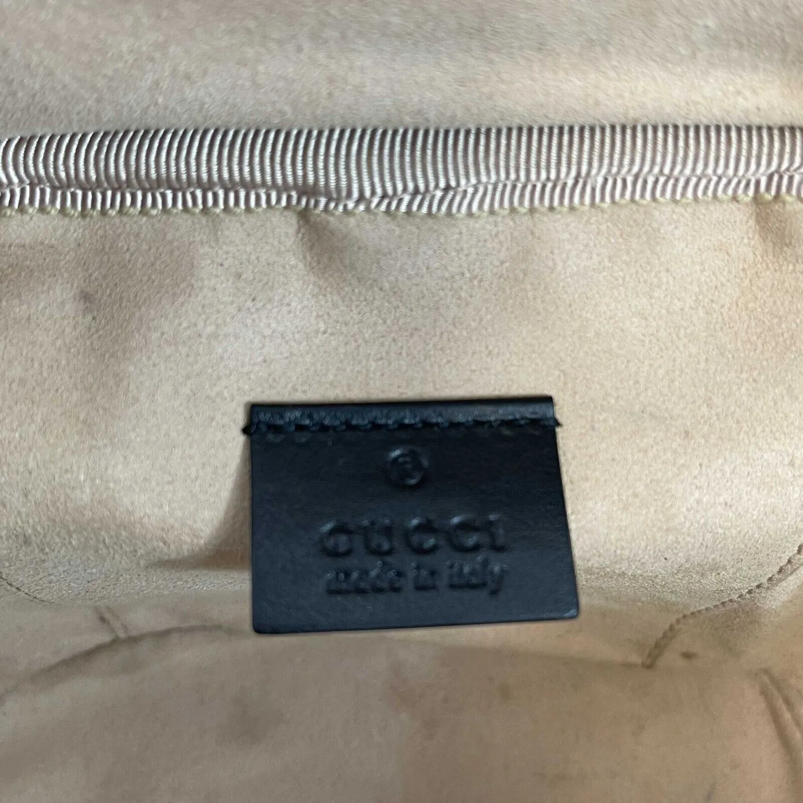Gucci - GG Marmont Black Mini Backpack W/ Top Handle