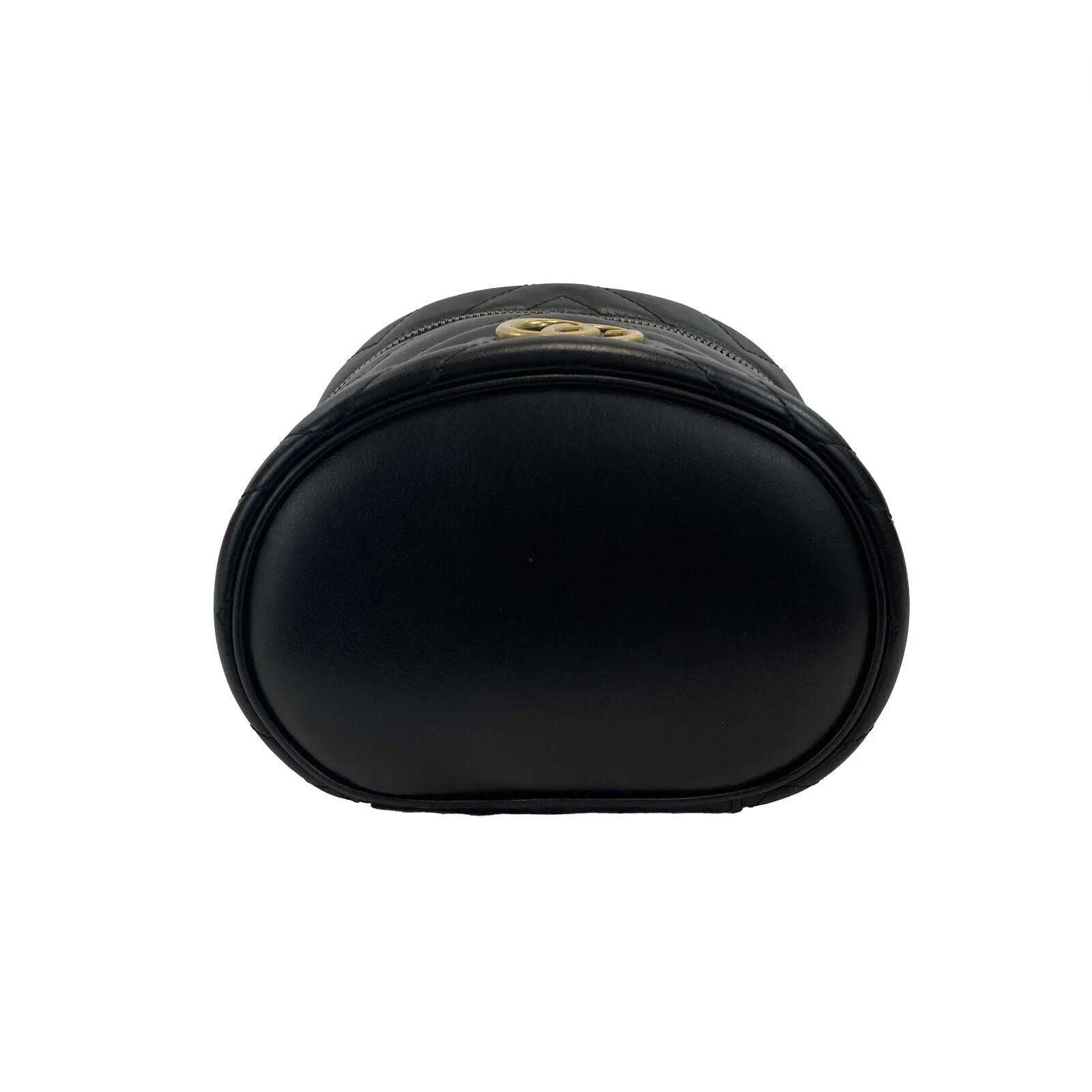 Gucci - GG Marmont Black Mini Backpack W/ Top Handle