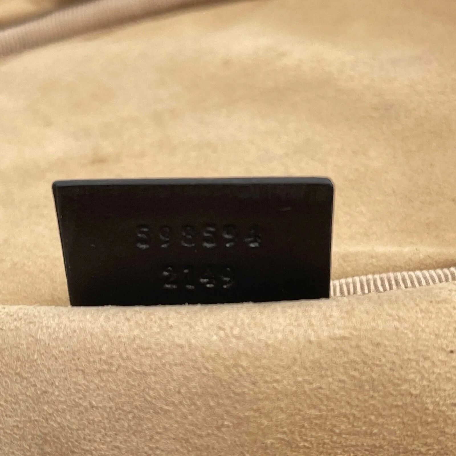 Gucci - GG Marmont Black Mini Backpack W/ Top Handle