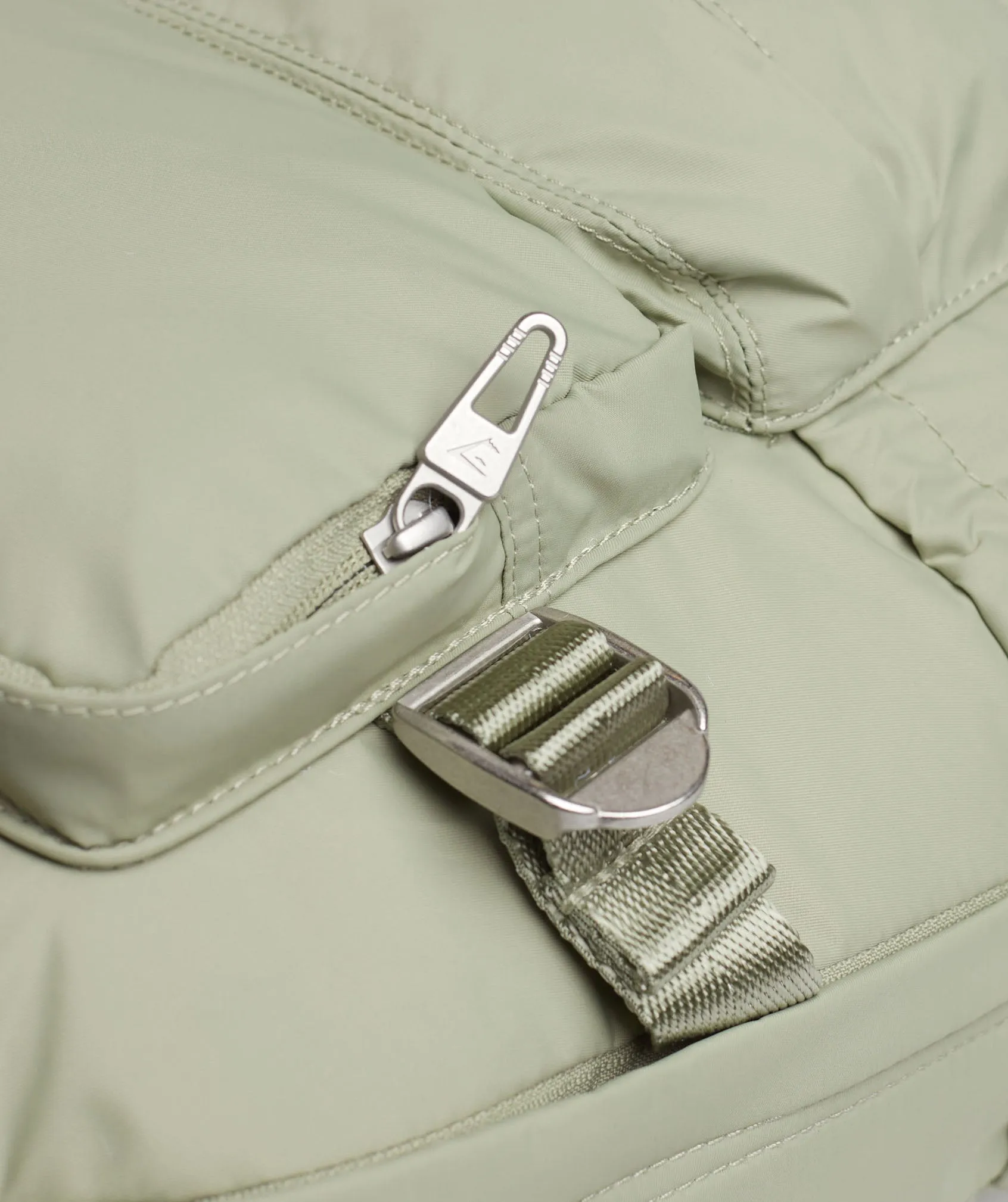 Gymshark Premium Lifestyle Backpack - Light Olive Green