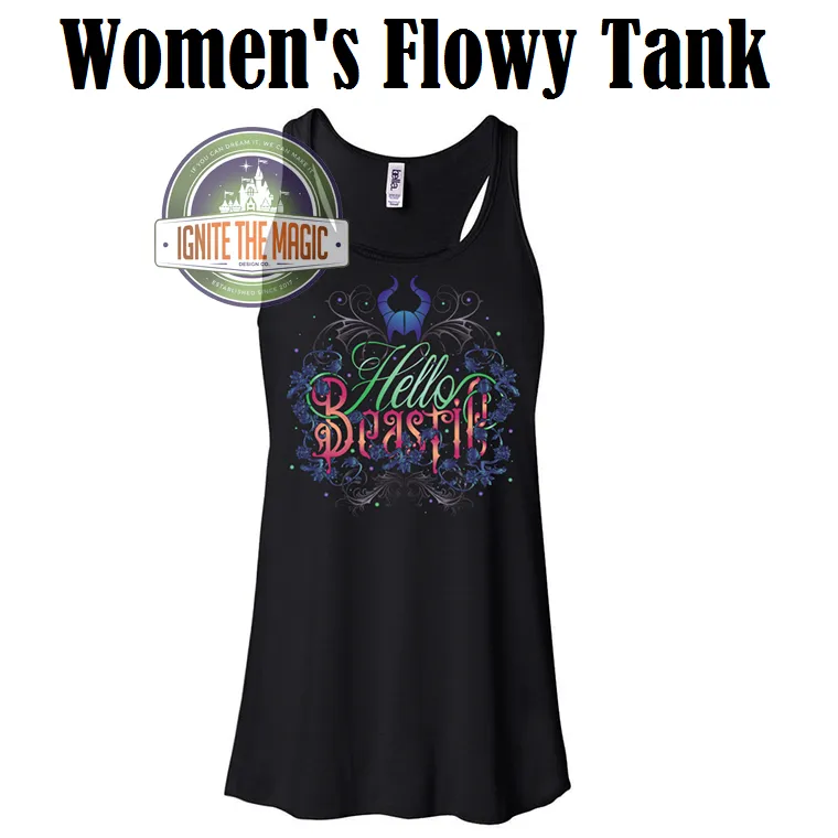 Hello Beastie - Women's Tanks   Tee Styles