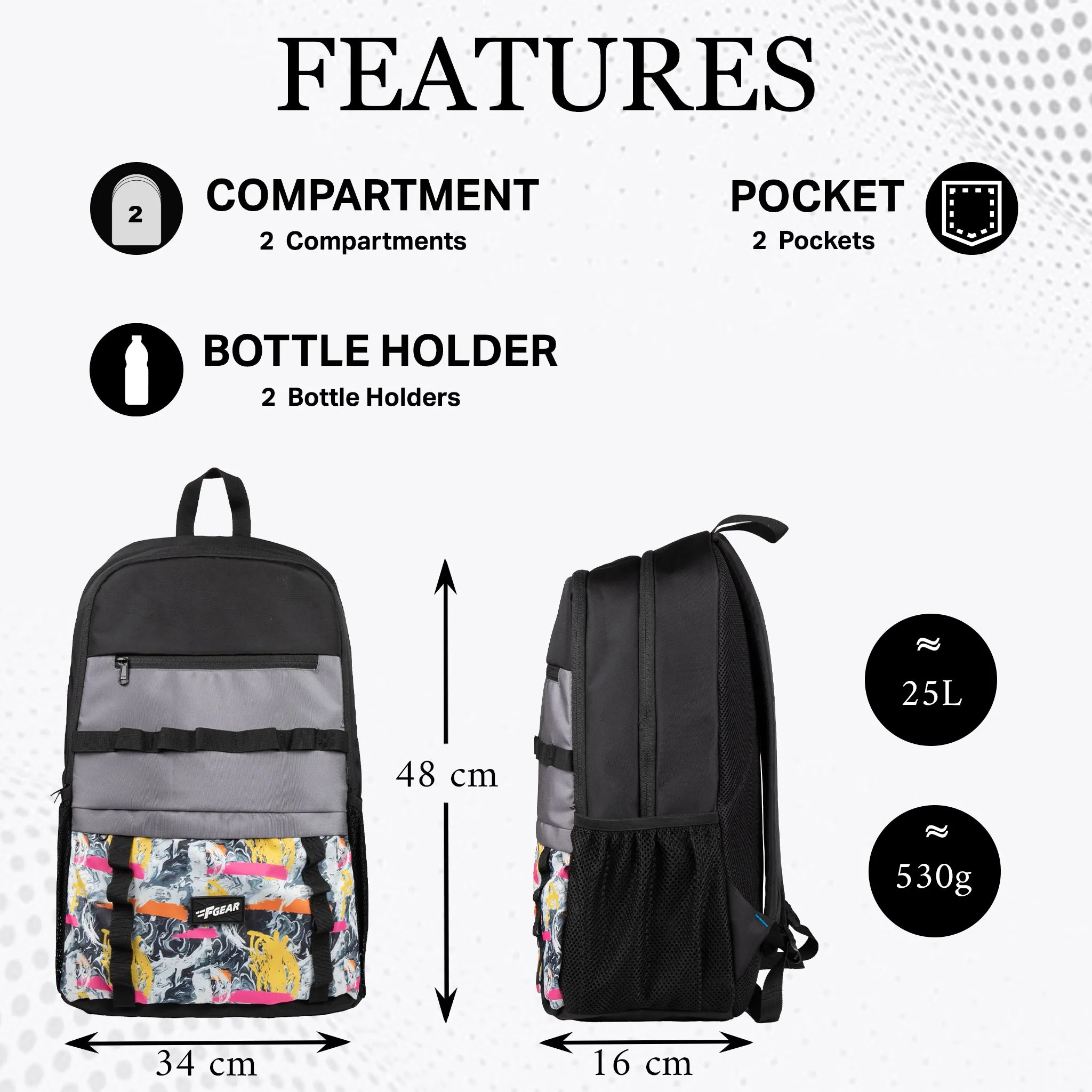 Horizon 25L Fantasy Willow Backpack