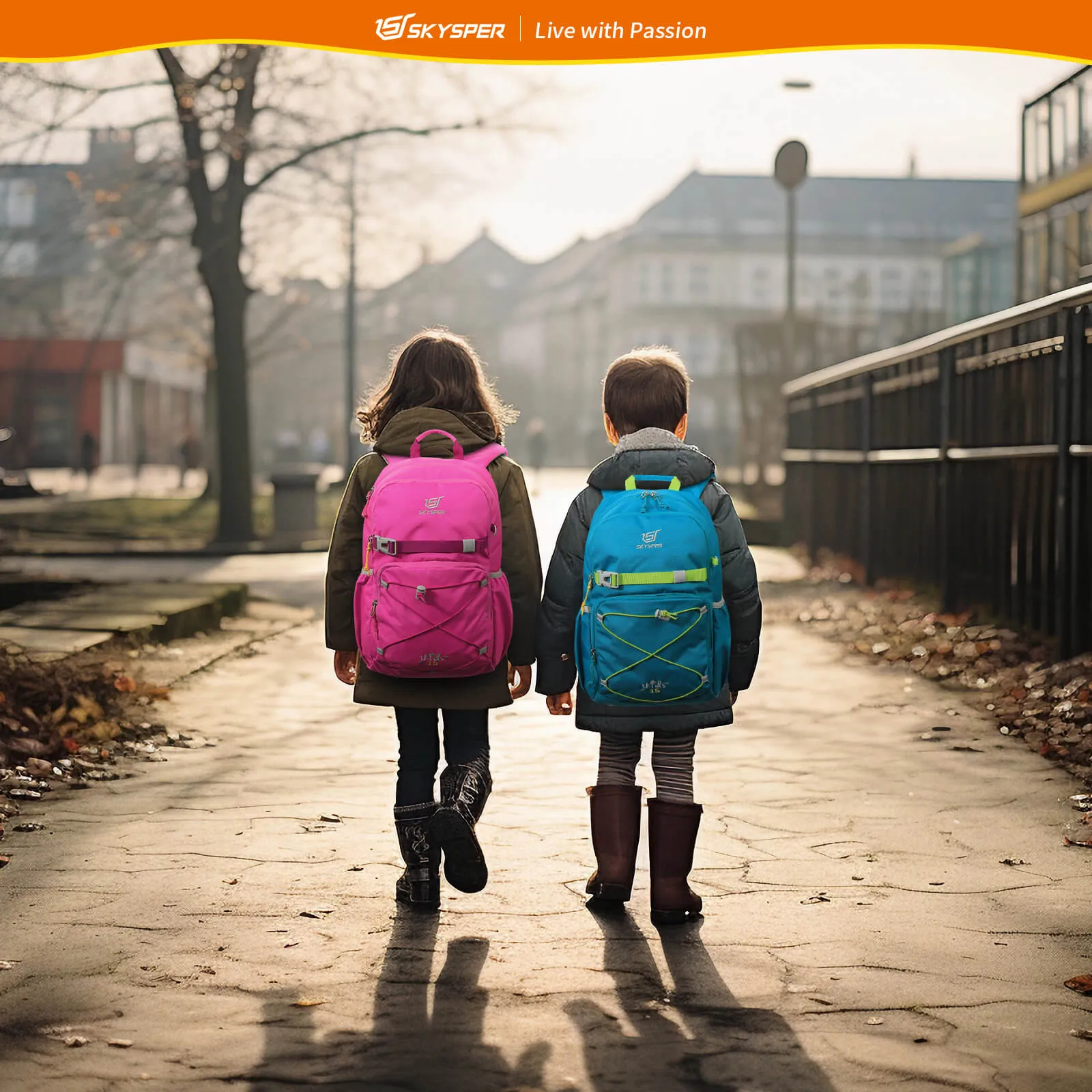 iKIDS15 - SKYSPER 15.75-inch Kids Backpack for 6 - 9 Years Old